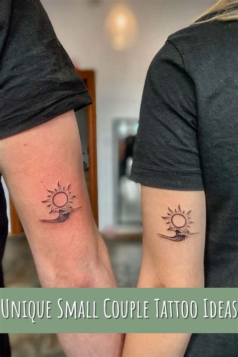 couple tattoo ideas small|couple tattoos that aren't obvious.